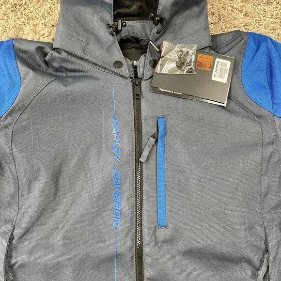Harley-Davidson Men’s Junction Triple Vent System 2.0 Riding Jacket, Size XL